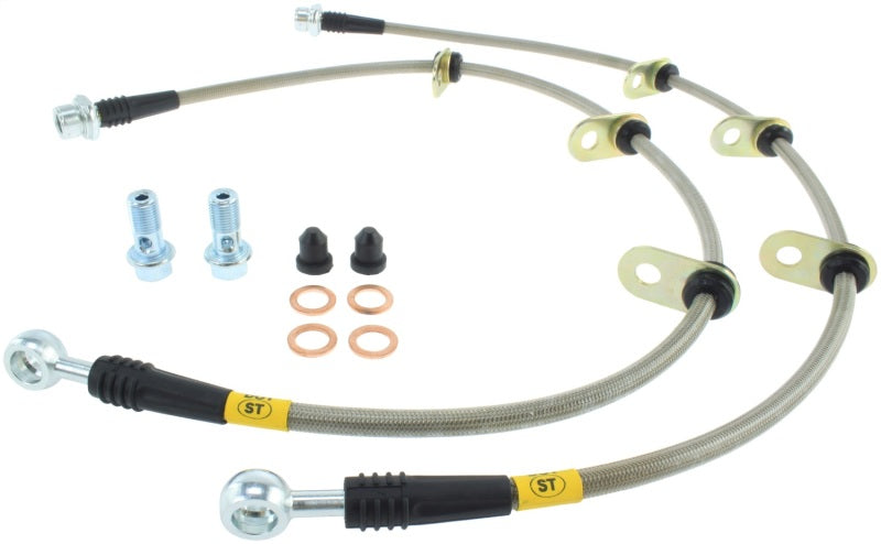 StopTech 08-12 Toyota Sequoia Rear Stainless Steel Brake Lines