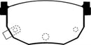 EBC 99-01 Hyundai Elantra 2.0 Greenstuff Rear Brake Pads