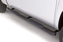 Lund 05-17 Toyota Tacoma Crew Cab 5in. Oval Curved Steel Nerf Bars - Black