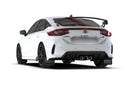 Rally Armor 23-26 Honda Civic Type R Black Mud Flap Light Blue Logo