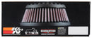 K&N Street Metal Intake System for 02-06 Harley-Davidson Road King F/I 88cl Side Draft Dyna/Softail