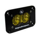 Baja Designs S2 Sport Black Flush Mount LED Auxiliary Light Pod - Amber Wide Cornering