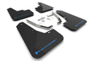 Rally Armor 24-26 Subaru Crosstrek Black UR Mud Flap Light Blue Logo