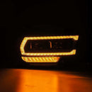 AlphaRex 19-22 Ram 2500/3500/4500/5500 PRO-Series Halogen Projector Headlights Alpha-Black