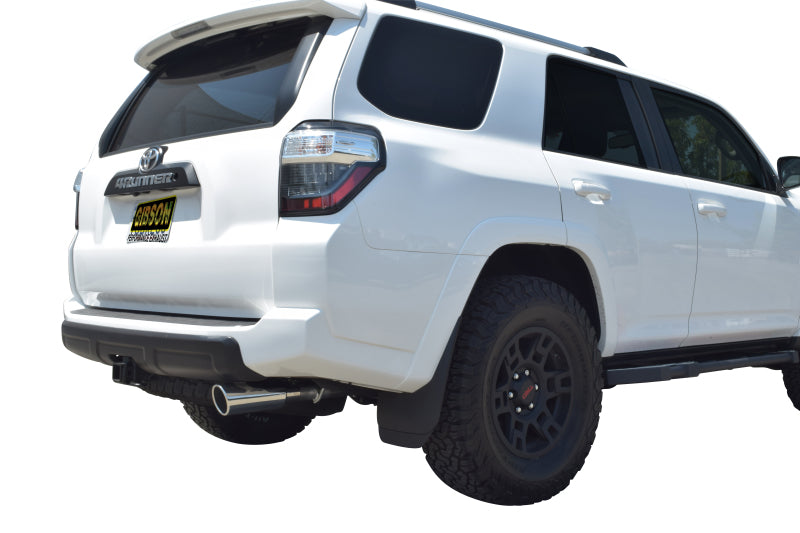 Gibson 04-22 Toyota 4Runner LImited 4.0L 2.5in Cat-Back Single Exhaust - Aluminized