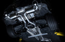 AWE Tuning 2020 Toyota Supra A90 Resonated Touring Edition Exhaust - 5in Chrome Silver Tips