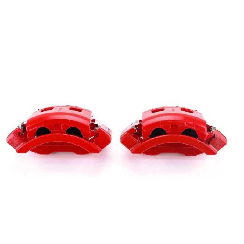 Power Stop 00-01 Dodge Ram 1500 Front Red Calipers w/Brackets - Pair