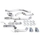 AWE Tuning 22+ Honda Civic Si/Acura Integra Track Edition Cat-Back Exhaust - Dual Chrome Silver Tips