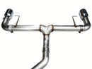 AWE Tuning 19-23 BMW 330i / 21-23 BMW 430i Base G2X Track Edition Axle-Back Exhaust - Chrome Silver