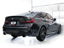 AWE 19-23 BMW 330i / 21-23 BMW 430i Base G2X Touring (Excl. Conv) Axle-Back Exhaust - Diamond Black