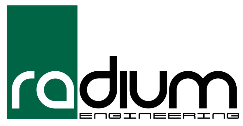 Radium Engineering 2-Piece Fuel Pump Clamp For Bosch 044 - Green W/ Logo