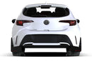 Rally Armor 18-27 Toyota Corolla Hatchback Red UR Mud Flap Black Logo