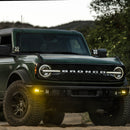 Baja Designs Ford Bronco S2 SAE “Sportsmen” Fog Pocket Light Kit w/Upfitter - Amber