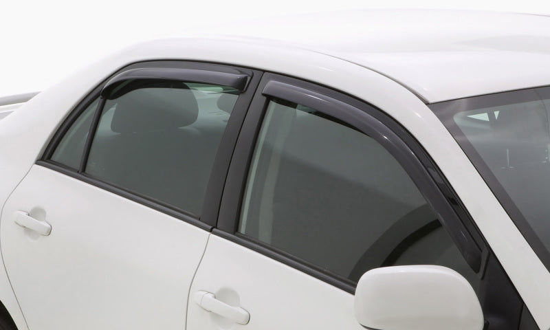 AVS 05-07 Ford Freestyle Ventvisor In-Channel Front & Rear Window Deflectors 4pc - Smoke