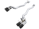 AWE Tuning 18-19 BMW M5 (F90) 4.4T AWD Cat-Back Exhaust - Track Edition (Diamond Black Tips)