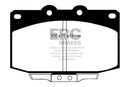 EBC 86-89 Mazda RX7 2.4 (1.3 Rotary)(Vented Rear Rotors) Yellowstuff Front Brake Pads