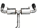 AWE 19-23 BMW 330i / 21-23 BMW 430i Base G2X Touring (Excl. Conv) Axle-Back Exhaust - Diamond Black