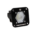 Baja Designs S1 Black Flush Mount Auxiliary Light Pod - Clear Work/Scene Pattern