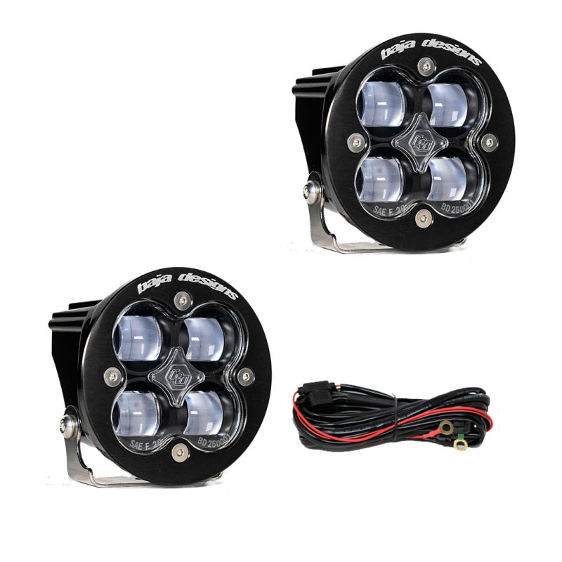 Baja Designs Squadron-R SAE LED Auxiliary Light Pod Pair - Clear