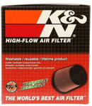K&N Universal Rubber Filter Round Tapered 4.625in Top OD x 5in Base OD x 4in H