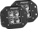 Rigid Industries Dually - Flush Mount - Flood - Set of 2