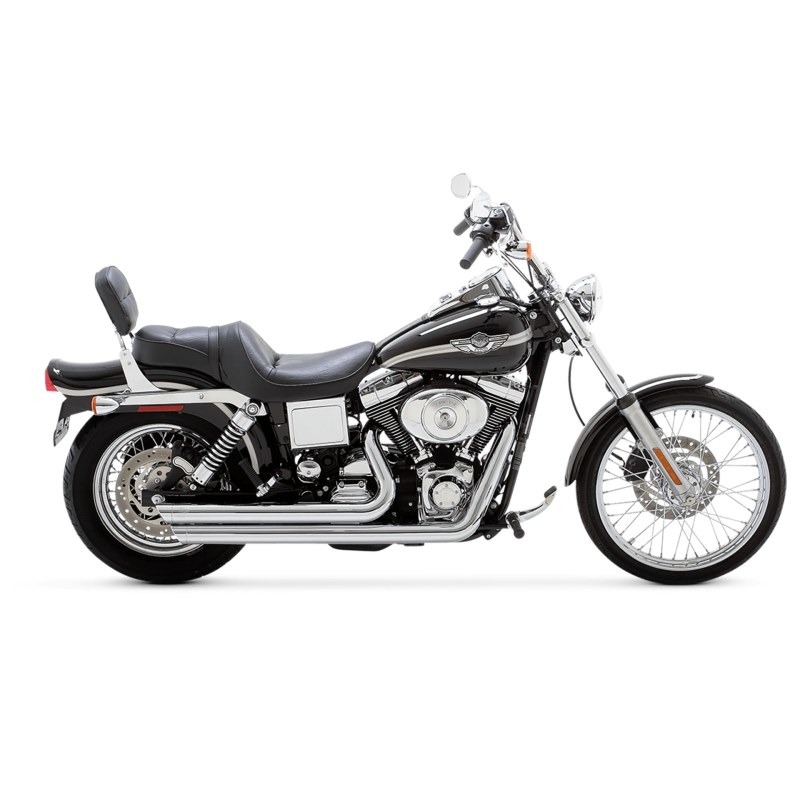 Vance & Hines HD Softail 86-17 Bigshots Staggered Chrome PCX Full System Exhaust