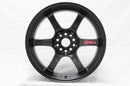 Gram Lights 57DR 18x8.5 +37 5x114.3 Semi Gloss Black Wheel