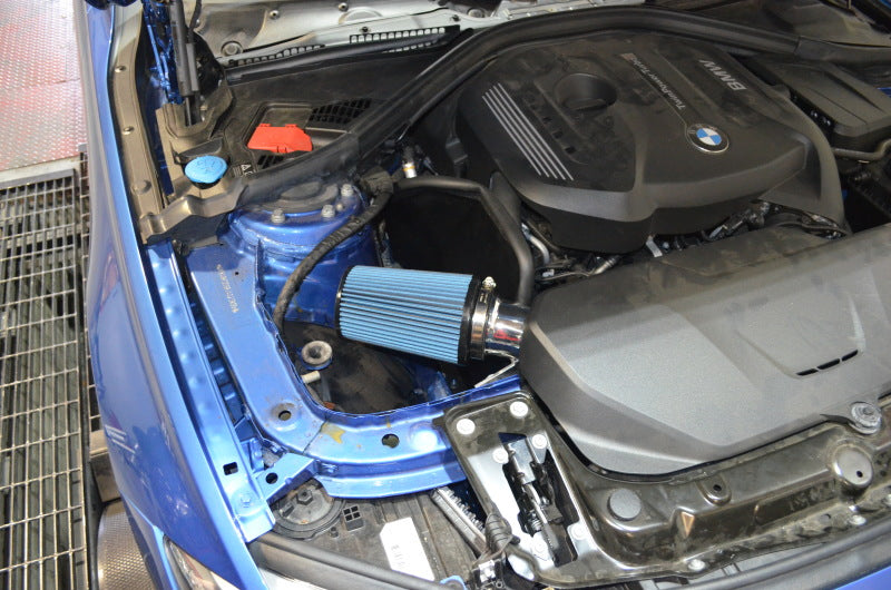 Injen 16-18 BMW 330i B48 2.0L (t) Wrinkle Red Cold Air Intake