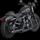 Vance & Hines HD Sportster 14-22 Twin Slash 3In PCX Slip-On Exhaust