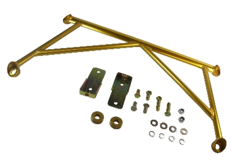 Whiteline 05+ Ford Mustang 8cyl (Shelby GT / GT500) Front Lower Control Arm Brace to Swaybar