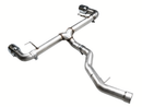 AWE Tuning 19-23 BMW 330i / 21-23 BMW 430i Base G2X Track Edition Axle-Back Exhaust - Chrome Silver
