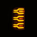 AlphaRex 19-22 Ram 1500 LUXX-Series LED Tail Lights Black
