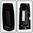 Spyder Chevy C/K Series 1500 88-98/GMC Sierra 88-98 LED Tail Lights Blk Smke ALT-YD-CCK88-LED-BSM