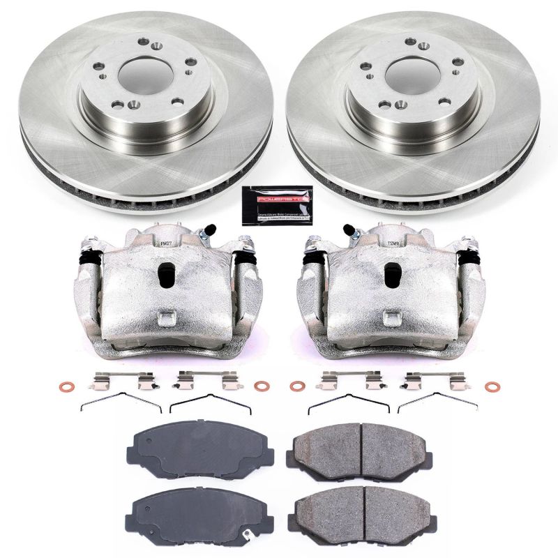 Power Stop 13-15 Acura ILX Front Autospecialty Brake Kit w/Calipers