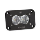Baja Designs S2 Sport Black Flush Mount LED Auxiliary Light Pod - Clear Work/Scene