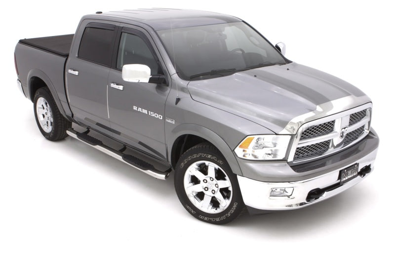 Lund 10-17 Dodge Ram 2500 Crew Cab 5in. Curved Oval SS Nerf Bars - Polished