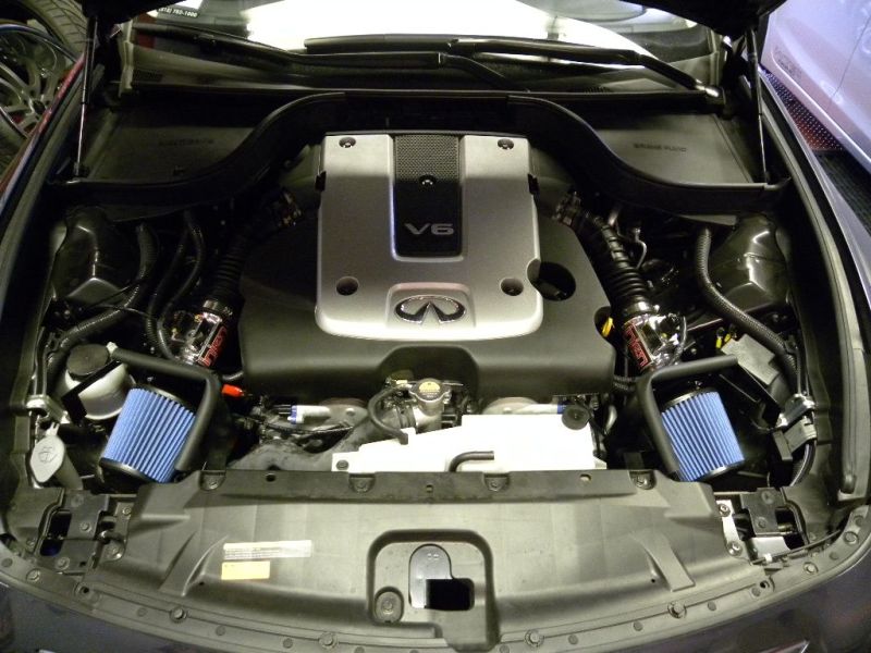 Injen 12 Infiniti G25 2.5L V6 Dual Black Short Ram Intake w/ MR Technology