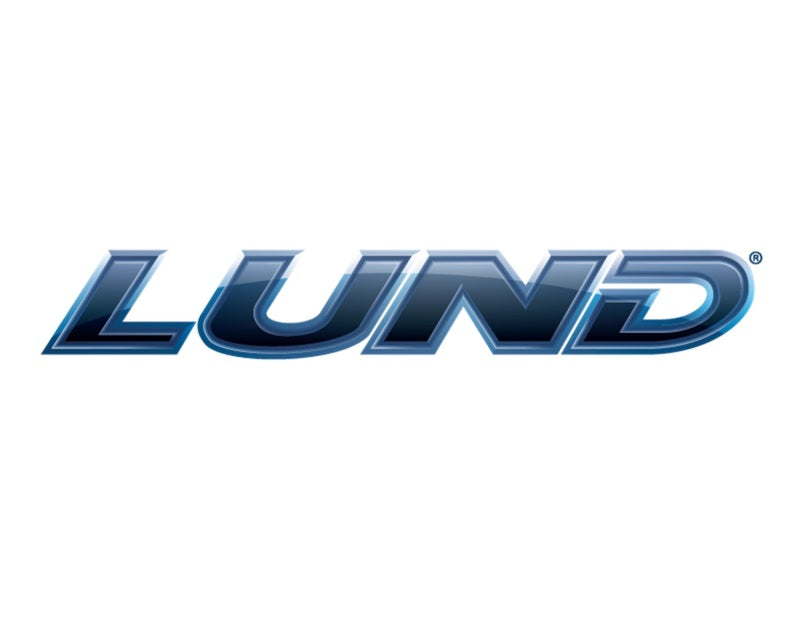 Lund 99-17 Chevy Silverado 1500 Std. Cab (Body Mount) 5in. Oval Curved Steel Nerf Bars - Black