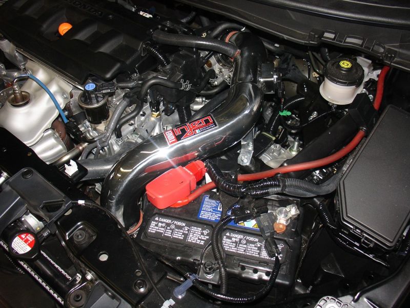 Injen 12-13 Honda Civic Polished Tuned Air Intake w/ MR Tech/Web Nano-Fiber Dry Filter