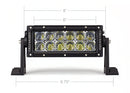 7.5" Dual Row 5D Optic OSRAM LED Bar - Cali Raised LED
