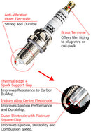 HKS SUPER FIRE RACING M40iL- Pack of 10 Spark Plugs