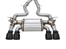 AWE Tuning BMW F8X M3/M4 Track Edition Cat-Back Exhaust - Diamond Black Tips