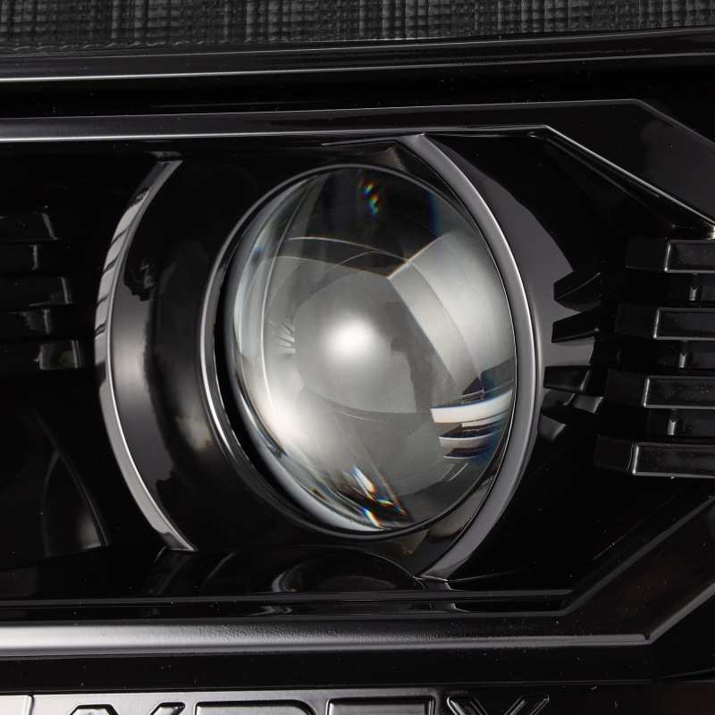 AlphaRex 12-15 Toyota Tacoma LUXX-Series LED Projector Headlights Alpha-Black