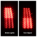 xTune Chevy Silverado 1500/2500/3500 99-02 LED Tail Lights Red Clear ALT-ON-CS99-LED-RC