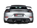 Akrapovic 2020+ Porsche Cayman GT4 (718) Slip-On Race Line (Titanium) (Req Tips / Option 2)