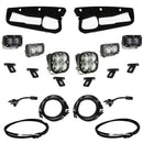 Baja Designs Ford Bronco S2 SAE “Sportsmen” Fog Pocket Light Kit w/Upfitter - Clear
