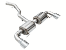 AWE Tuning 19-23 BMW 330i / 21-23 BMW 430i Base G2X Touring Axle-Back Exhaust - Chrome Silver