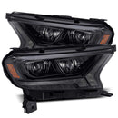 AlphaRex 19-23 Ford Ranger LUXX-Series LED Projector Headlights Alpha-Black