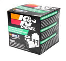 K&N 03-09 Dodge Ram 5.9L L6 Diesel 3.375in OD x 3.969in L Fuel Filter