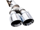 AWE Tuning 4th Gen GM 1500 6.2L 0FG Cat-Back Split Rear Exit (w/ Bumper Cutouts) - Quad Chrome Tips